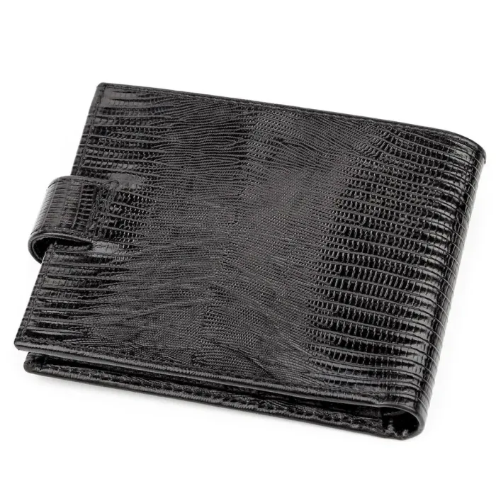 Портмоне чоловіче KARYA 17104 шкіряне Чорне