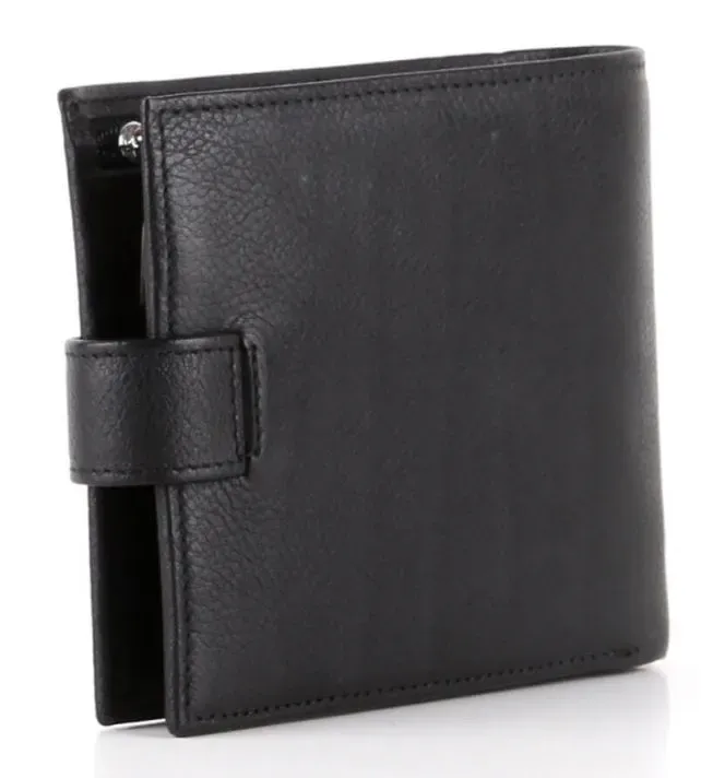 Портмоне мужское KARYA 17105 кожаное Черное