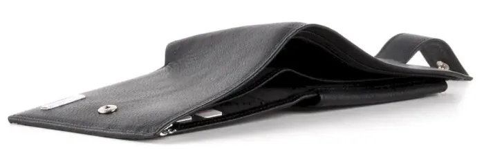 Портмоне мужское KARYA 17105 кожаное Черное