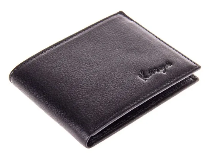 Портмоне мужское KARYA 17109 кожаное Черное