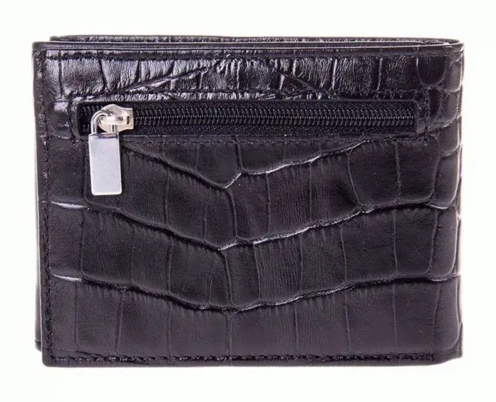 Портмоне мужское KARYA 17127 кожаное Черное