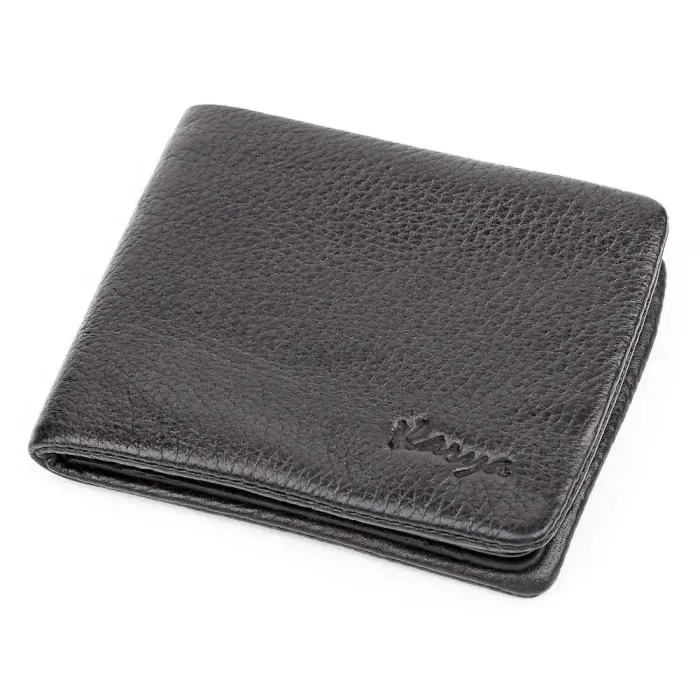 Портмоне чоловіче KARYA 17128 шкіряне Чорне