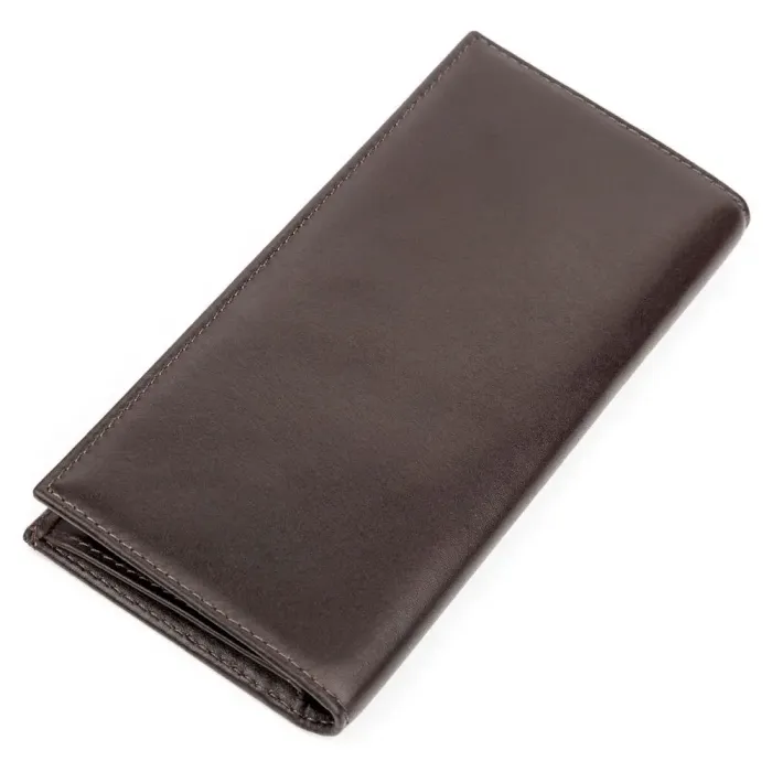 Гаманець вертикальний KARYA 17135 шкіра Коричневий