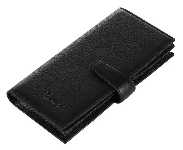 Портмоне вертикальное KARYA 17136 кожа Черное