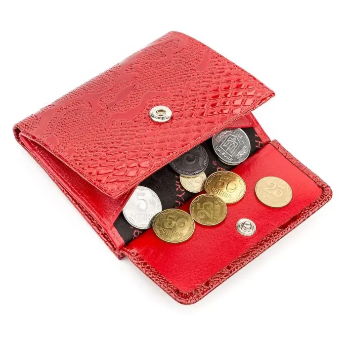 Гаманець жіночий KARYA 17145 шкіряний Червоний