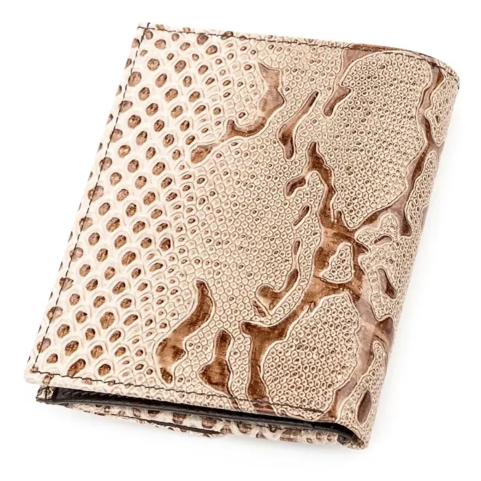 Гаманець жіночий KARYA 17146 шкіряний Бежевий