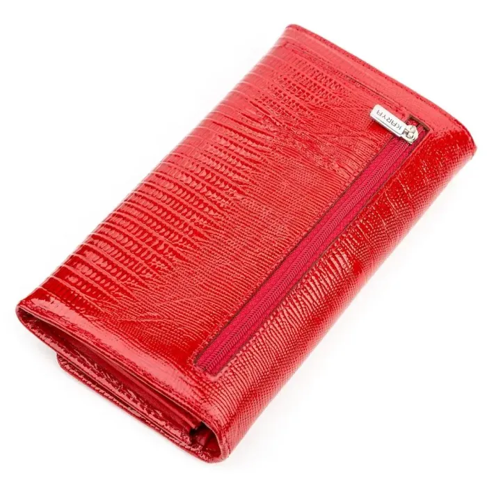 Гаманець жіночий KARYA 17153 шкіряний Червоний