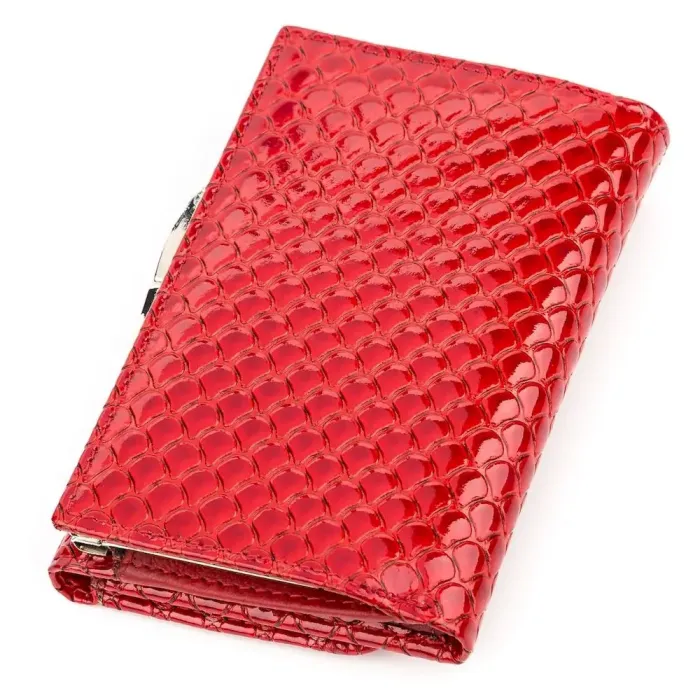 Гаманець жіночий KARYA 17159 шкіряний Червоний