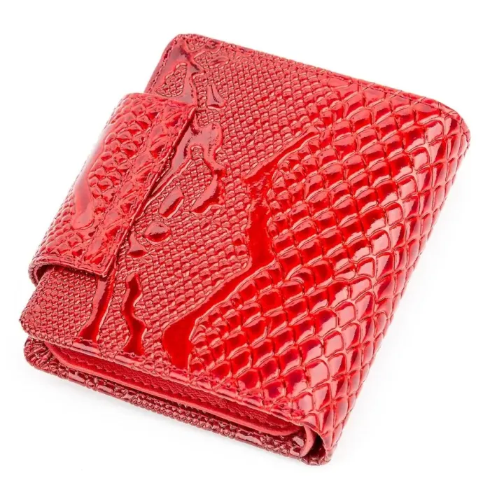 Гаманець жіночий KARYA 17166 шкіряний Червоний