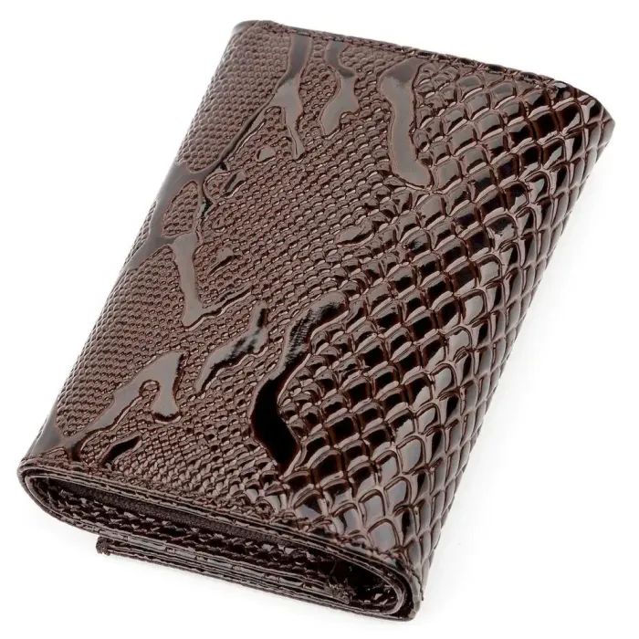 Гаманець жіночий KARYA 17167 шкіряний Коричневий