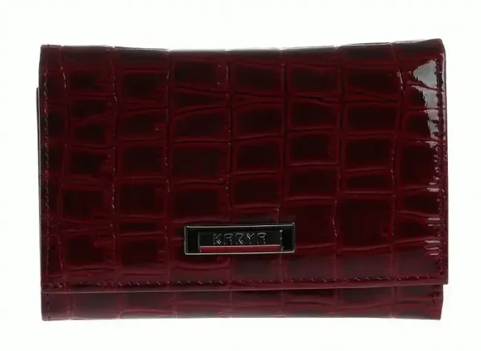 Кошелек женский KARYA 17168 кожаный Бордовый