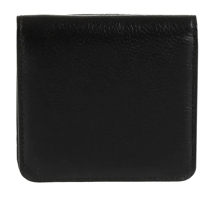 Кошелек компактный KARYA 17175 кожаный Черный