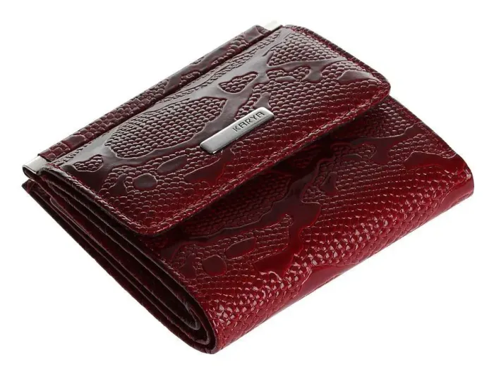 Кошелек женский KARYA 17180 кожаный Красный