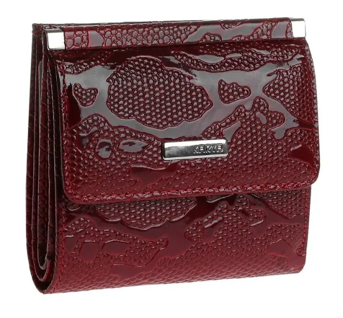 Кошелек женский KARYA 17180 кожаный Красный