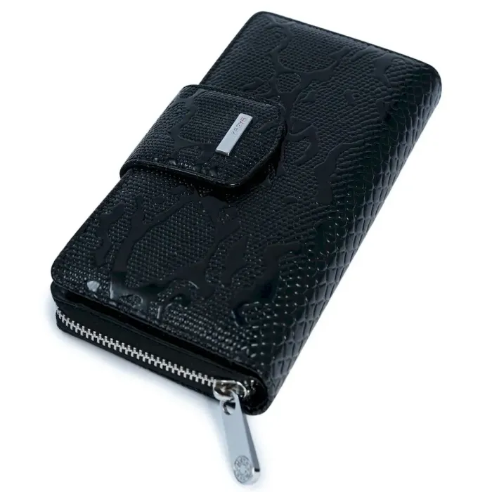 Жіноче портмоне KARYA 17181 шкіряне Чорний