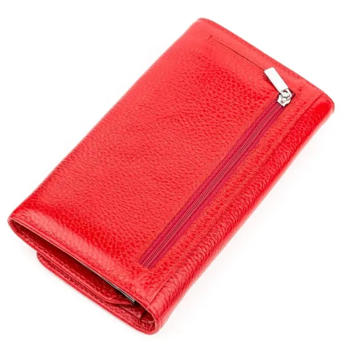 Гаманець жіночий KARYA 17185 шкіряний Червоний