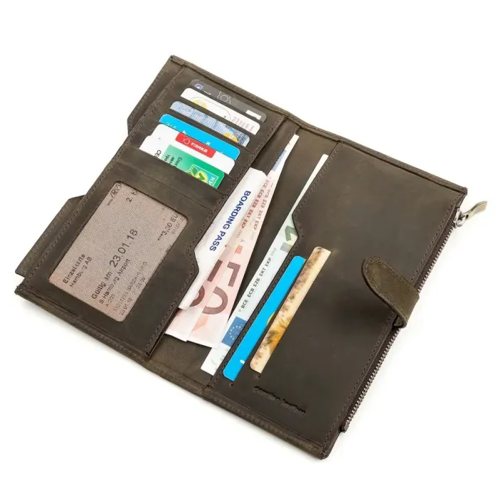 Гаманець чоловічий Tony Bellucci 17210 Шкіряний Болотний