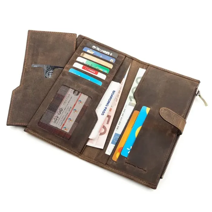 Гаманець чоловічий Tony Bellucci 17211 шкіряний Коричневий