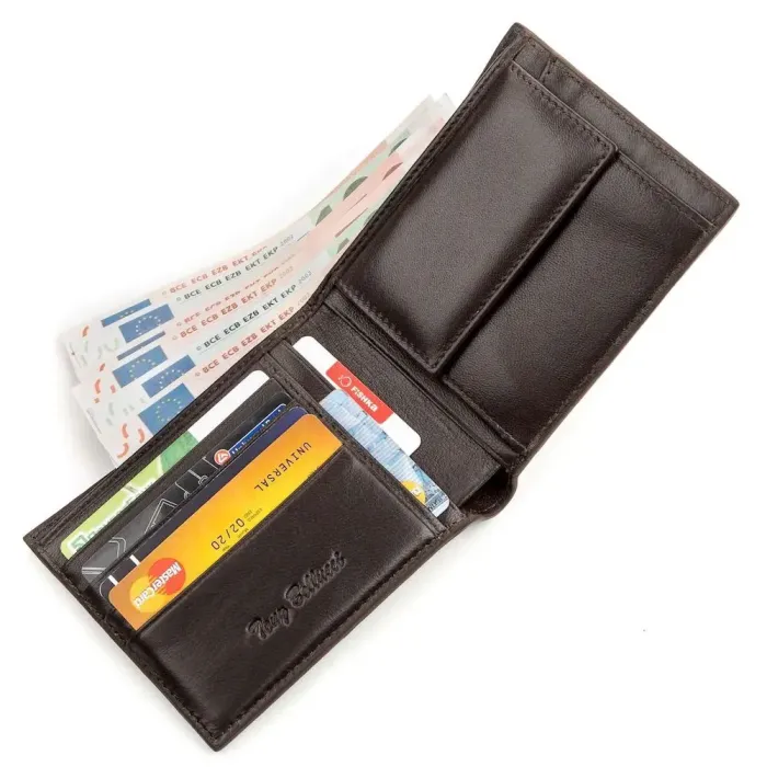 Гаманець чоловічий Tony Bellucci 17216 шкіряний Коричневий