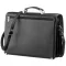 Чоловічий портфель KARYA 17222 шкіряний Чорний флотар