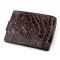 Кошелек CROCODILE LEATHER 18210 из натуральной кожи крокодила Коричневый