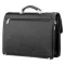 Чоловічий портфель KARYA 17268 шкіряний Чорний флотар