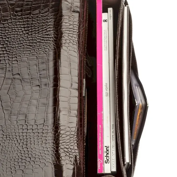 Портфель чоловічий KARYA 17274 шкіряний Коричневий