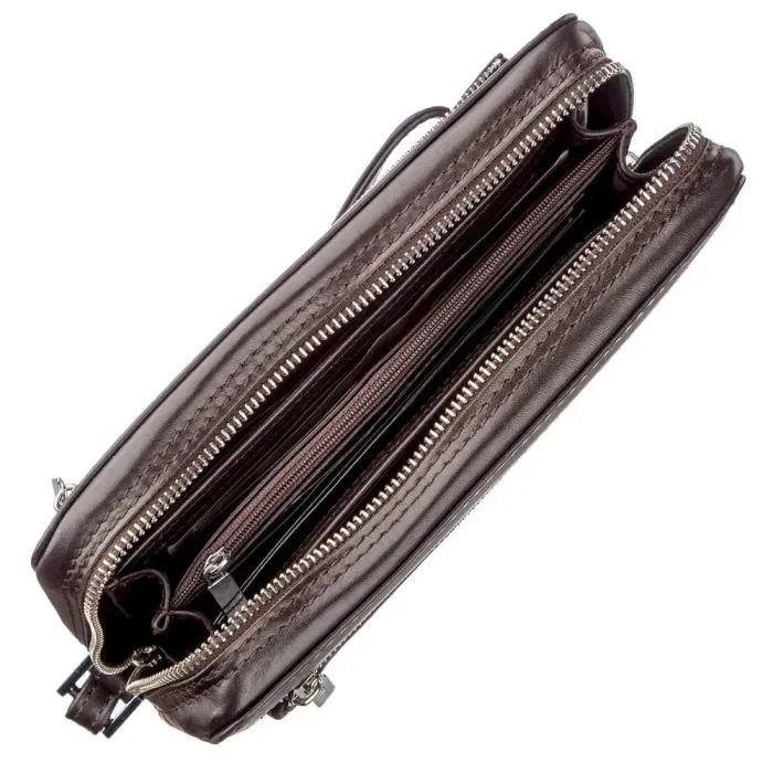 Барсетка чоловіча KARYA 17351 Коричнева