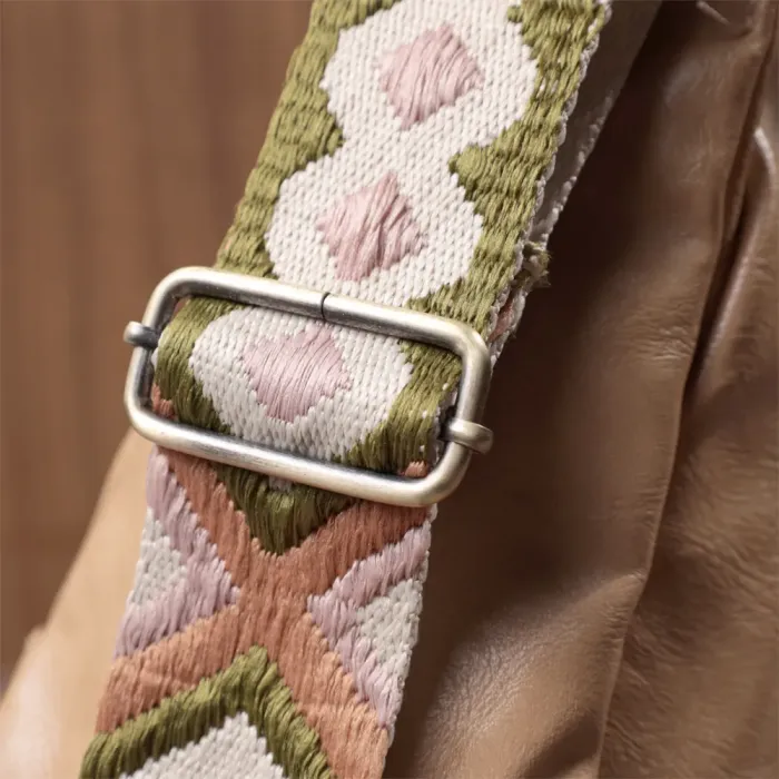 Сумка через плече для жінок з екошкіри Vintage 22790 Світло-коричневий