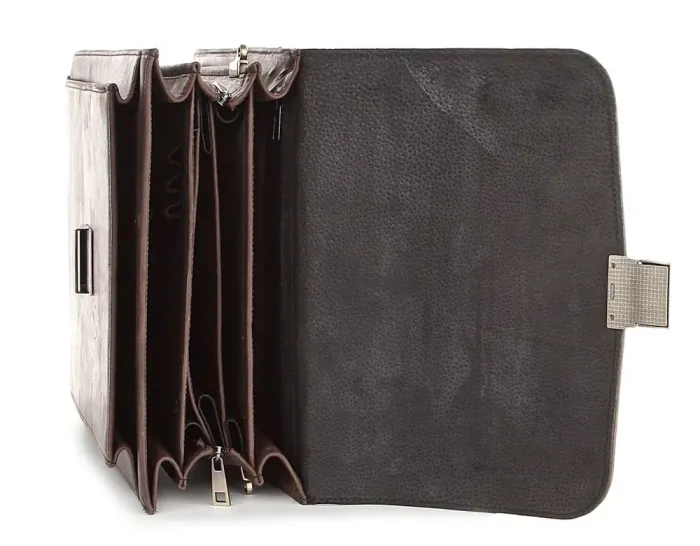 Барсетка SHVIGEL 00753 Коричнева