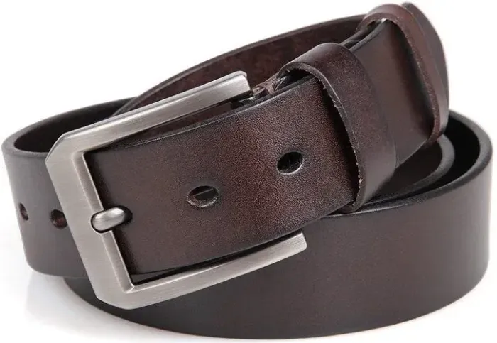 Ремінь чоловічий Vintage 14465 Коричневий