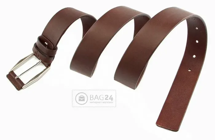 Ремінь чоловічий GRANDE PELLE 00247 Коричневий