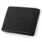 Портмоне чоловіче STINGRAY LEATHER 18073 із натуральної шкіри морського ската Чорне