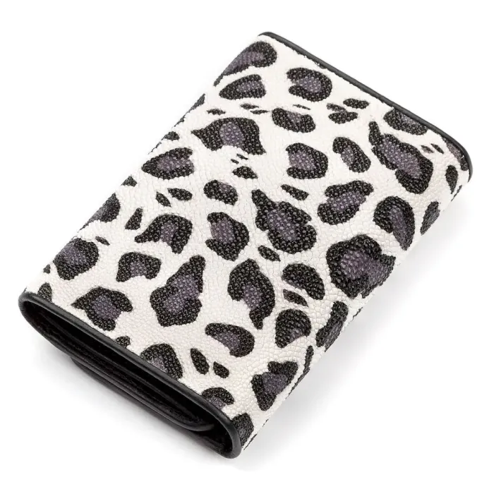 Гаманець жіночий STINGRAY LEATHER 18078 із натуральної шкіри морського ската Різнокольоровий