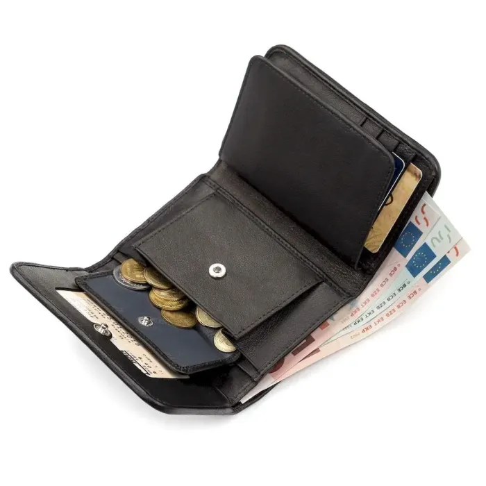 Гаманець жіночий STINGRAY LEATHER 18078 із натуральної шкіри морського ската Різнокольоровий