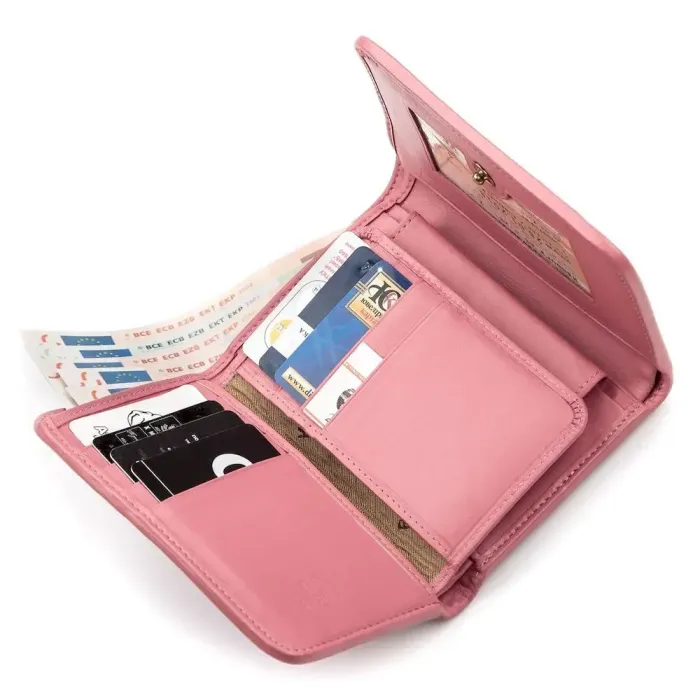 Гаманець жіночий STINGRAY LEATHER 18080 із натуральної шкіри морського ската Різнокольоровий