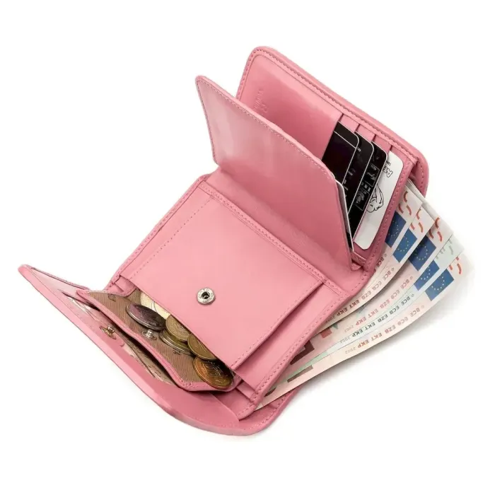 Гаманець жіночий STINGRAY LEATHER 18080 із натуральної шкіри морського ската Різнокольоровий