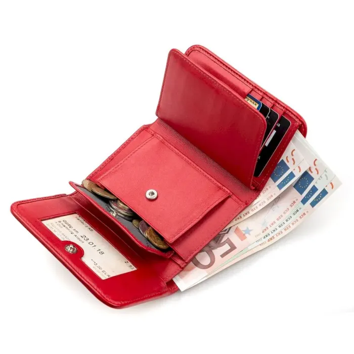 Гаманець жіночий STINGRAY LEATHER 18081 із натуральної шкіри морського ската Різнокольоровий