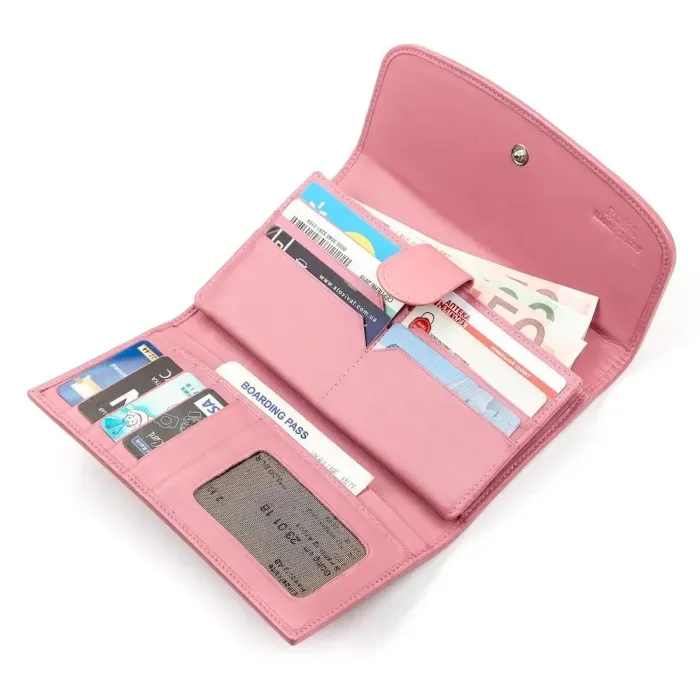 Гаманець жіночий STINGRAY LEATHER 18082 із натуральної шкіри морського ската Різнокольоровий