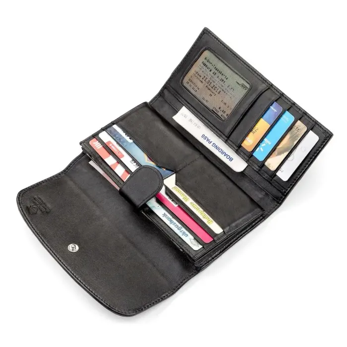 Гаманець жіночий STINGRAY LEATHER 18083 із натуральної шкіри морського ската Різнокольоровий