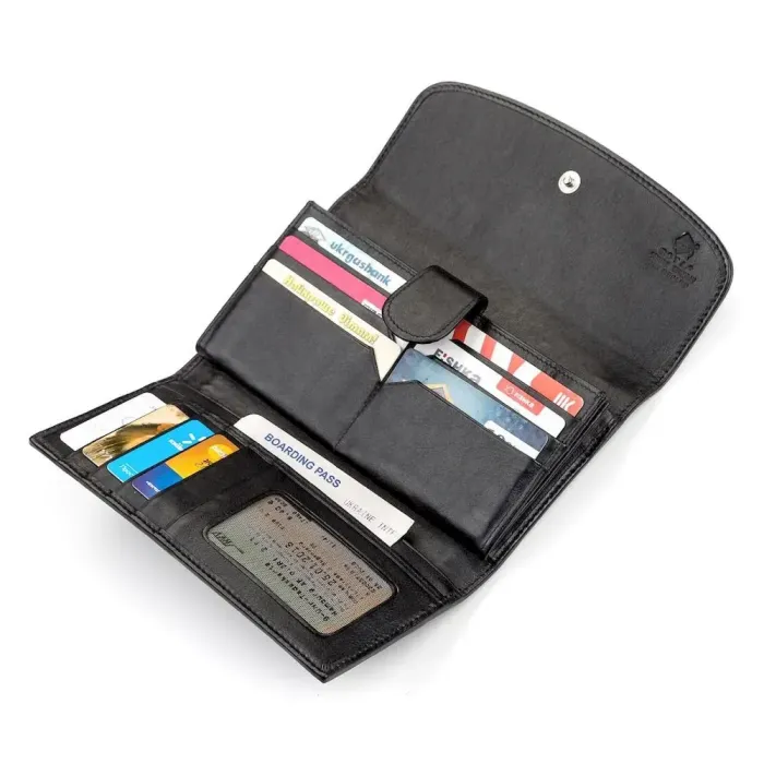 Гаманець жіночий STINGRAY LEATHER 18083 із натуральної шкіри морського ската Різнокольоровий