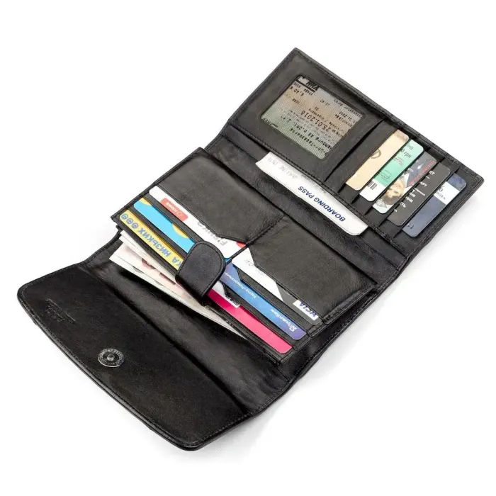 Гаманець жіночий STINGRAY LEATHER 18085 із натуральної шкіри морського ската Різнокольоровий