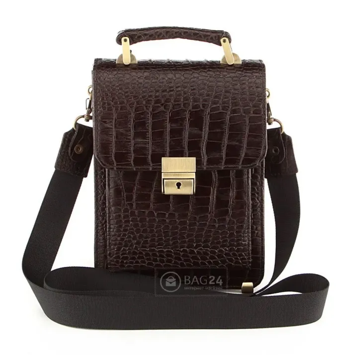 Барсетка SHVIGEL 00372 Коричнева