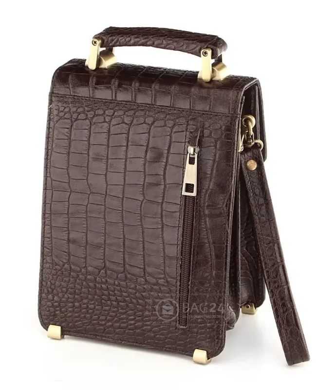 Барсетка SHVIGEL 00372 Коричнева