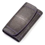 Гаманець жіночий STINGRAY LEATHER 18090 із натуральної шкіри морського ската Фіолетовий