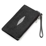 Гаманець клатч STINGRAY LEATHER 18105 із натуральної шкіри морського ската Чорний