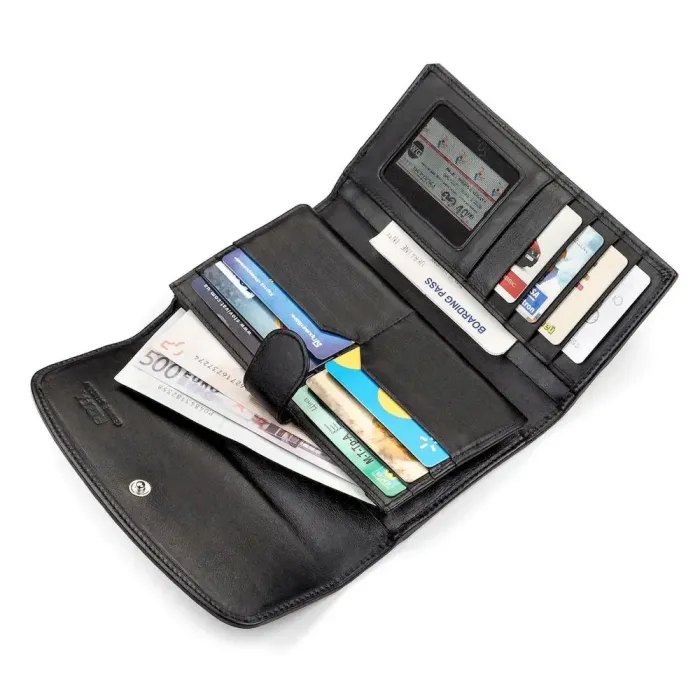 Гаманець жіночий STINGRAY LEATHER 18108 із натуральної шкіри морського ската Різнокольоровий