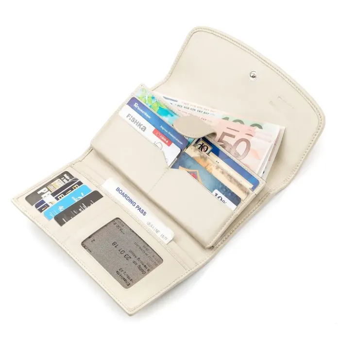 Гаманець жіночий STINGRAY LEATHER 18110 із натуральної шкіри морського ската Різнокольоровий