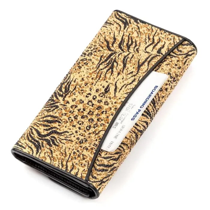 Гаманець жіночий STINGRAY LEATHER 18111 із натуральної шкіри морського ската Різнокольоровий