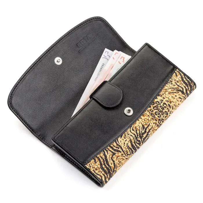 Гаманець жіночий STINGRAY LEATHER 18111 із натуральної шкіри морського ската Різнокольоровий